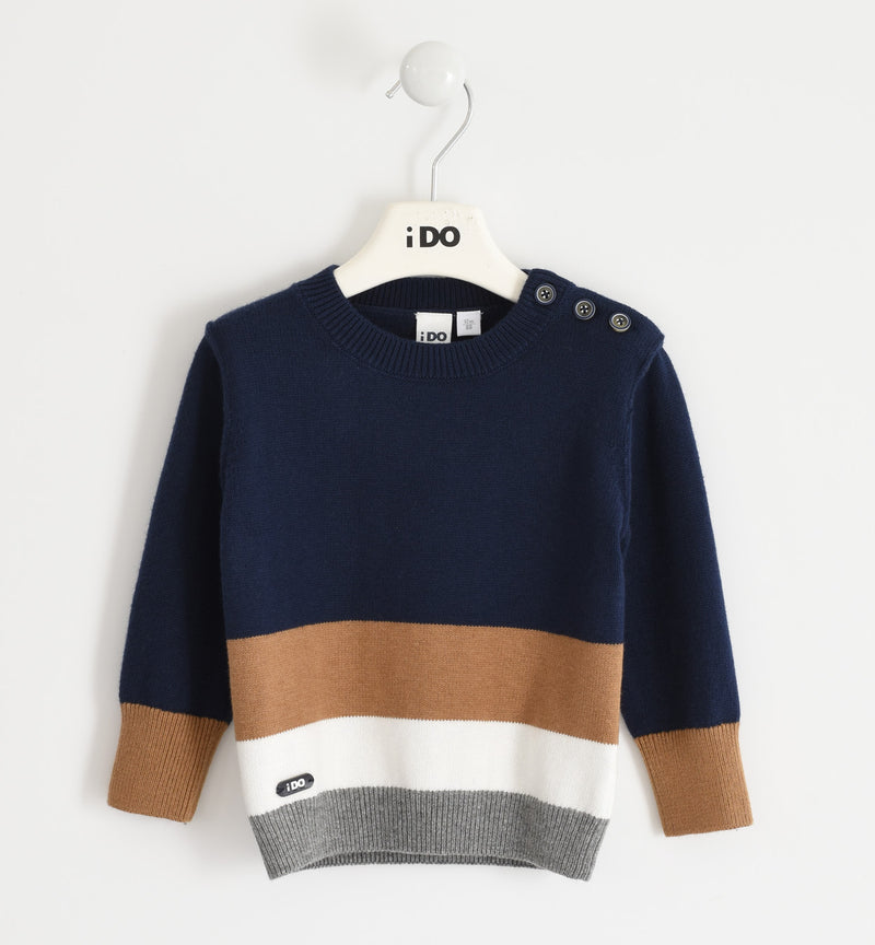 Stripe Jumper - Navy