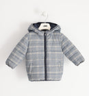 Reversible Padded Jacket - Cream/blue