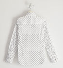 Long Sleeve Shirt - White/blue/yellow