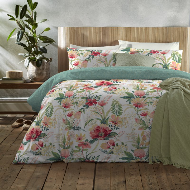 Fontaine Coral Duvet Cover Set