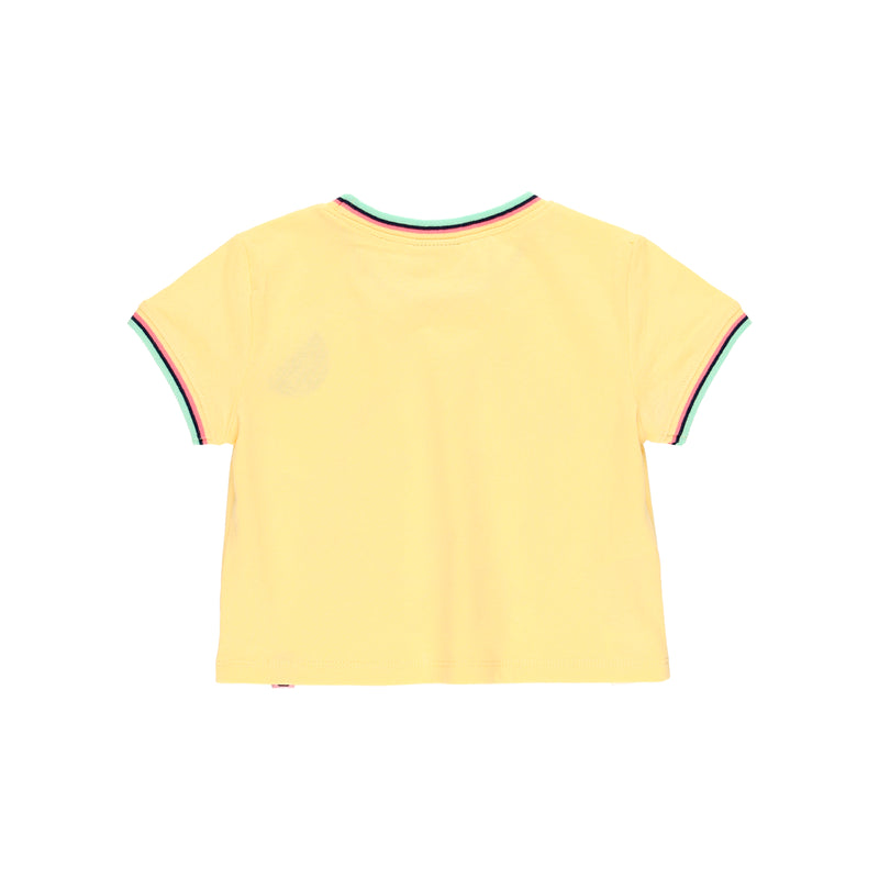 Knit T-shirt - Lemon