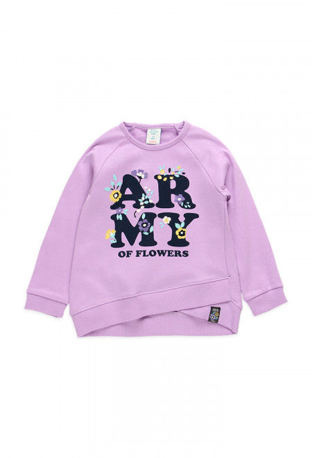 Army Of Flowers T-shirt - Lavender