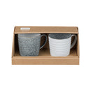 Studio Grey 2 Piece Ridge Mug Set