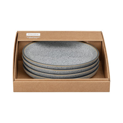 Studio Grey Set of 4 Medium Coupe Plates