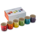 Rainbow Set of 6 Mugs 350ml