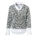 2in1 Shirt & Top - Grey Print