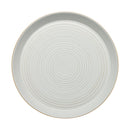 Impression Cream Spiral Dinner Plate