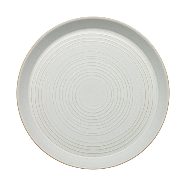 Impression Cream Spiral Dinner Plate