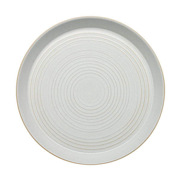 Impression Cream Spiral Dinner Plate
