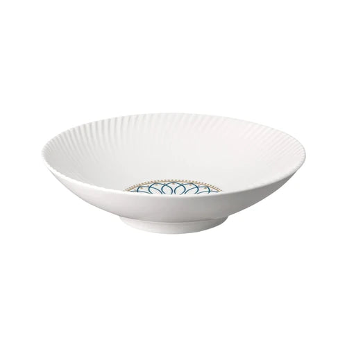 Porcelain Modern Deco Pasta Bowl