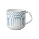 Porcelain Modern Deco Large Mug