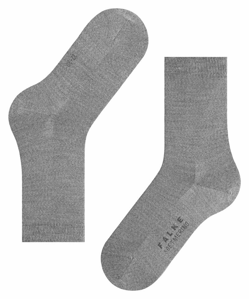 Soft Merino Socks - Light Grey