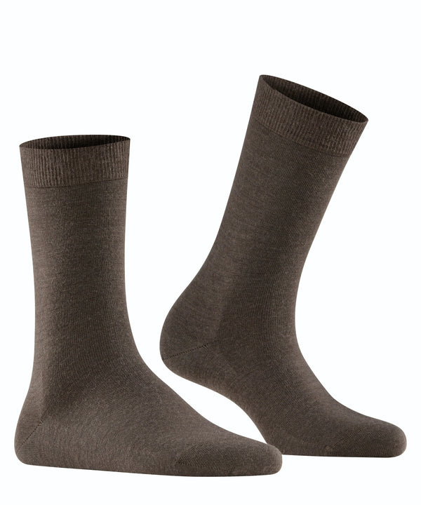 Soft Merino Socks - Dark Brown