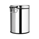 5 Litre Pedal Bin - Brilliant Steel