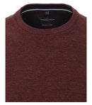 Patterned Crew Neck Jumper - Night Blue