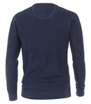 Plain Crew Neck Jumper - Blue