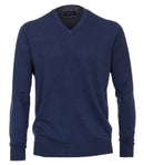 Extra Tall V Neck Pullover - Medieval Blue