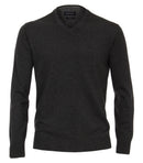 Extra Tall V Neck Pullover - Medieval Blue