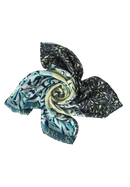 Foil Print Loop Scarf - Limelight Yellow