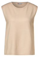Sleeveless Jumper - Light Smooth Sand