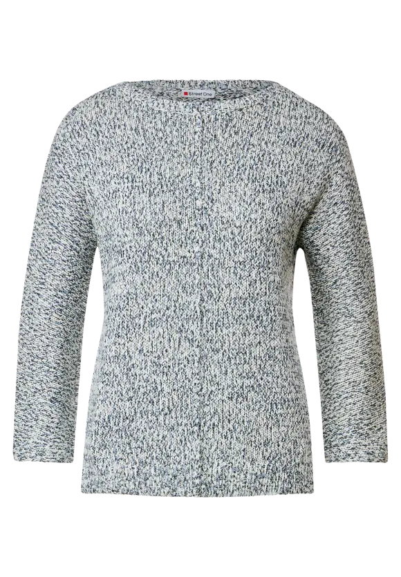 Tapeyarn Dolman Jumper - Deep Blue