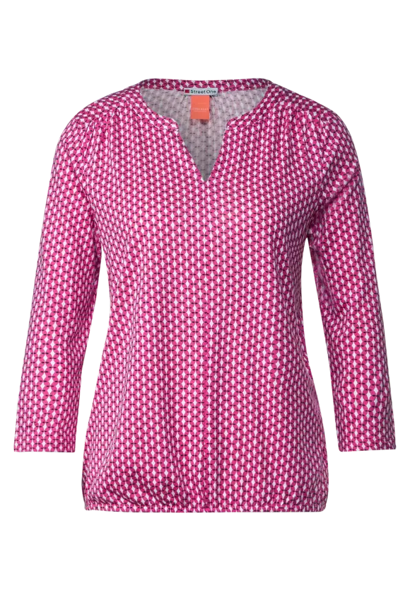 Print Jersey Shirt - Light Pink