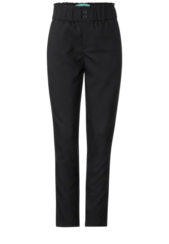 Paperbag Trouser - Black