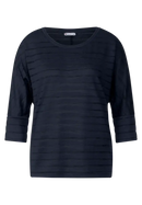 Stripe Dessin Shirt - Deep Blue