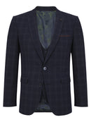Mario 3-Piece Suit - Navy1