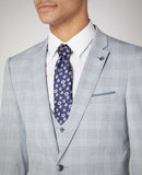 3 Piece Laurino Suit - Light Blue