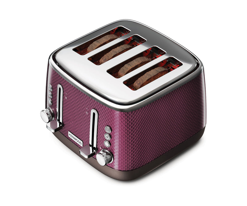 Mesmerine 4 Slot Toaster - Purple