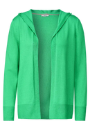 Structure Open Hoody Cardigan - Smash Green