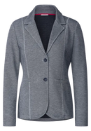 Pique Blazer - Deep Blue