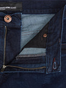 Rolston Straight Jean - Dark Blue/black