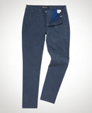 Eldon Slim Chinos - Slate Blue