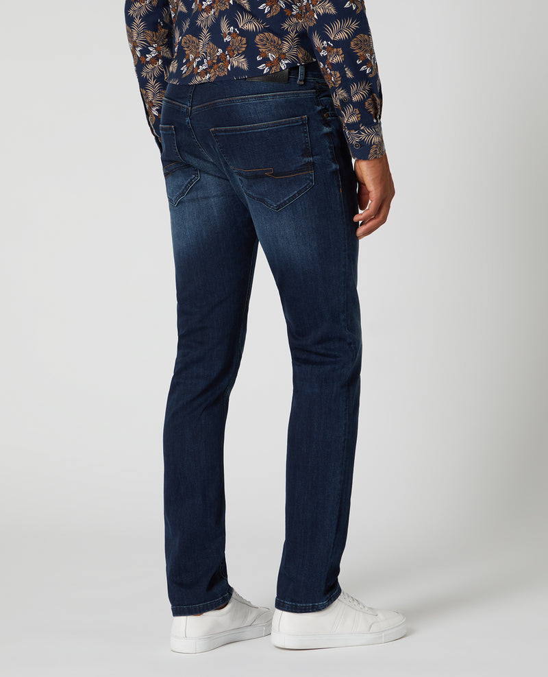Apollo Slim Jean - Slate Blue