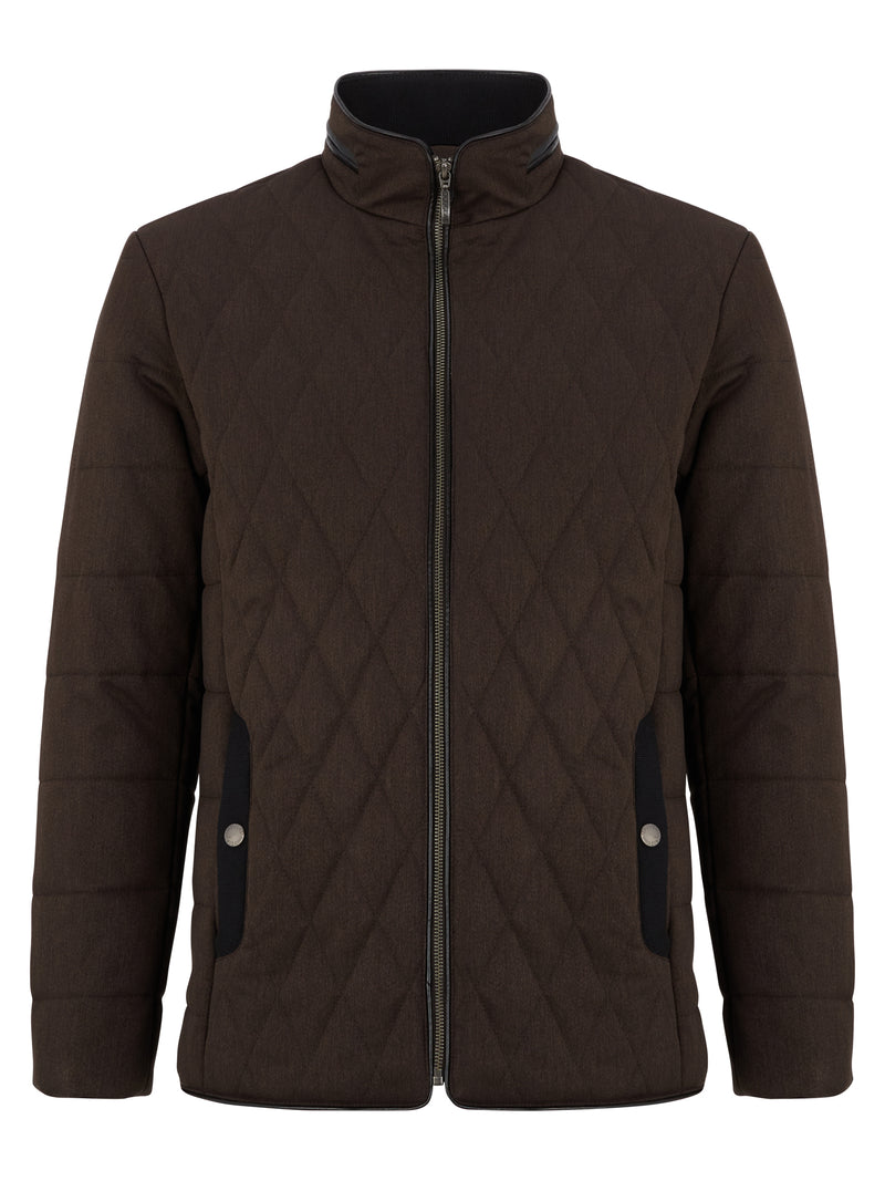 Hardy Casual Jacket - Brown Grey