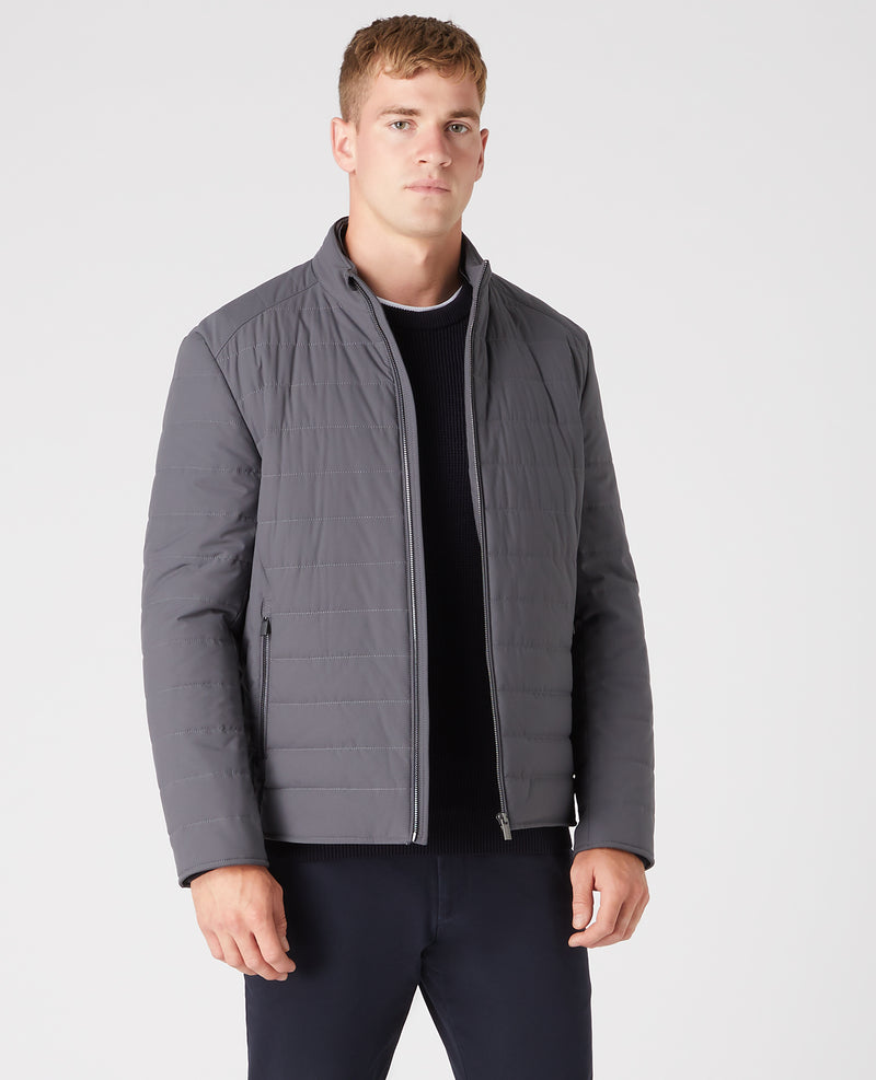 Wylie Casual Jacket - Dark Grey