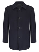 Branson Overcoat - Navy2