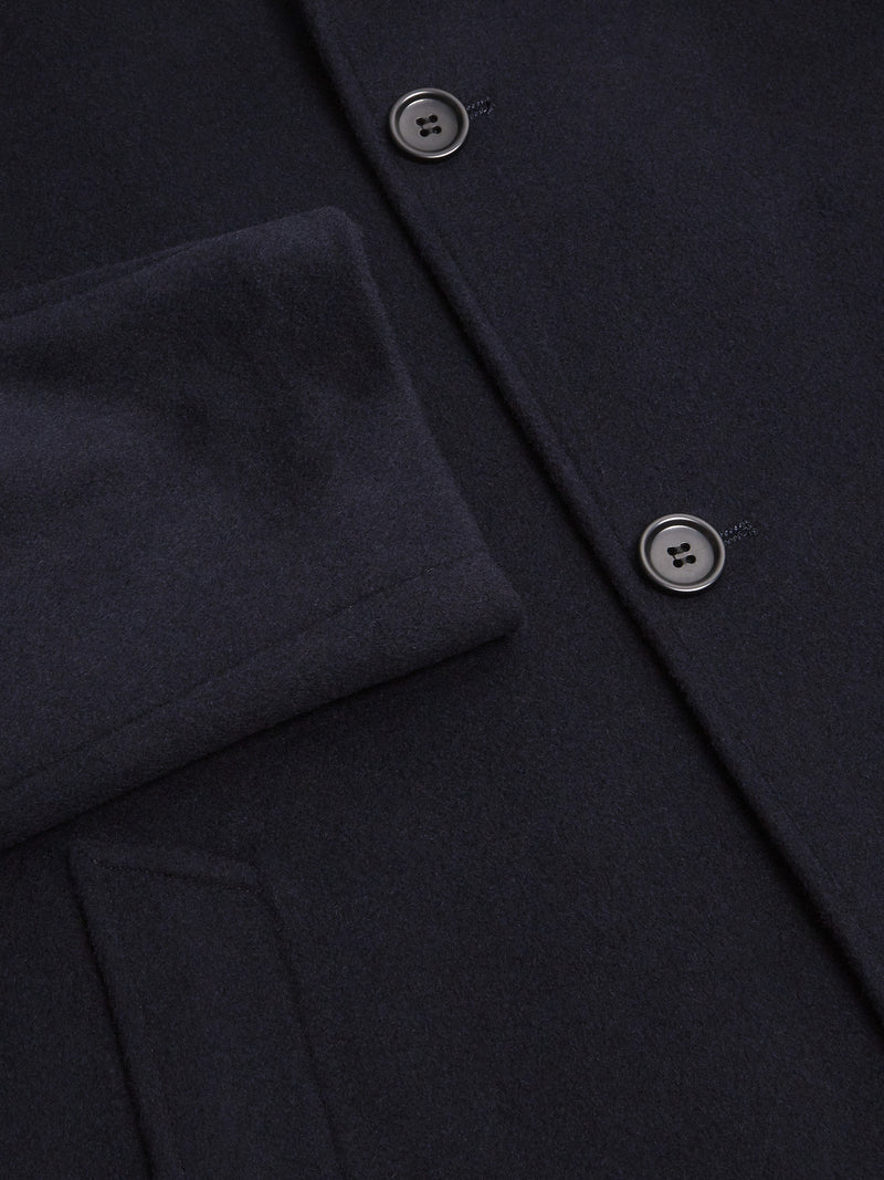 Branson Overcoat - Navy2