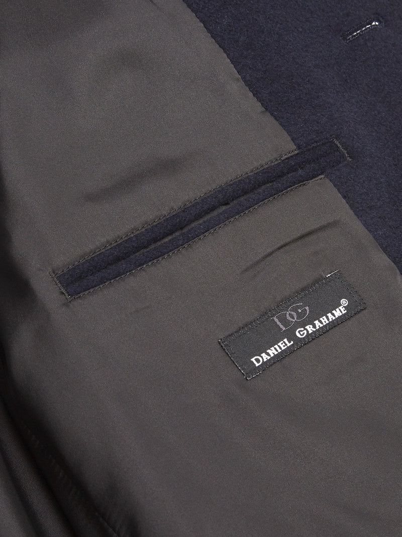 Branson Overcoat - Navy2