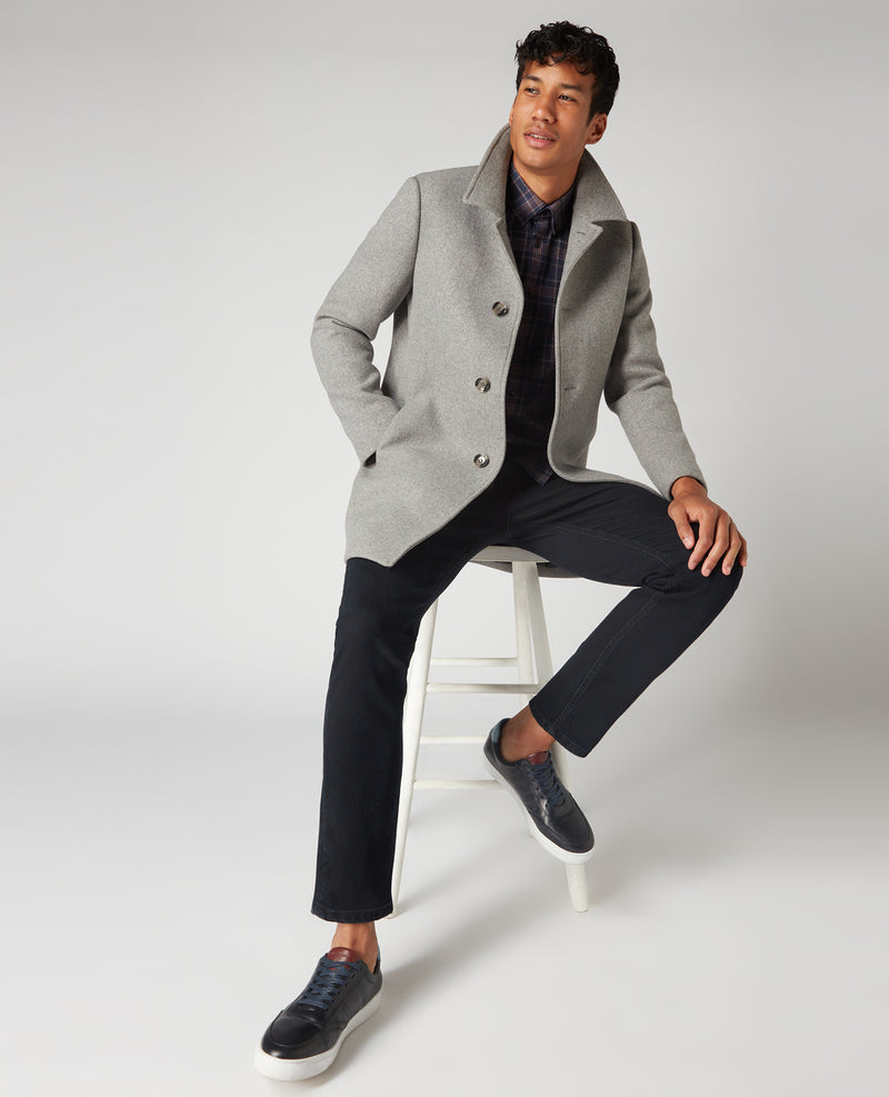 Rowan Overcoat - Grey