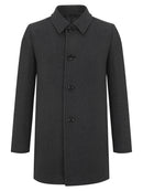 Rowan Overcoat - Charcoal