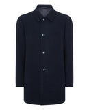 Rowan Overcoat - Navy2