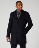 Reaburn Overcoat - Navy2