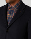 Reaburn Overcoat - Navy2