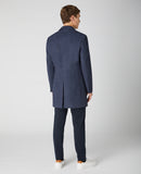 Quinn Overcoat - Slate Blue
