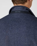 Quinn Overcoat - Slate Blue