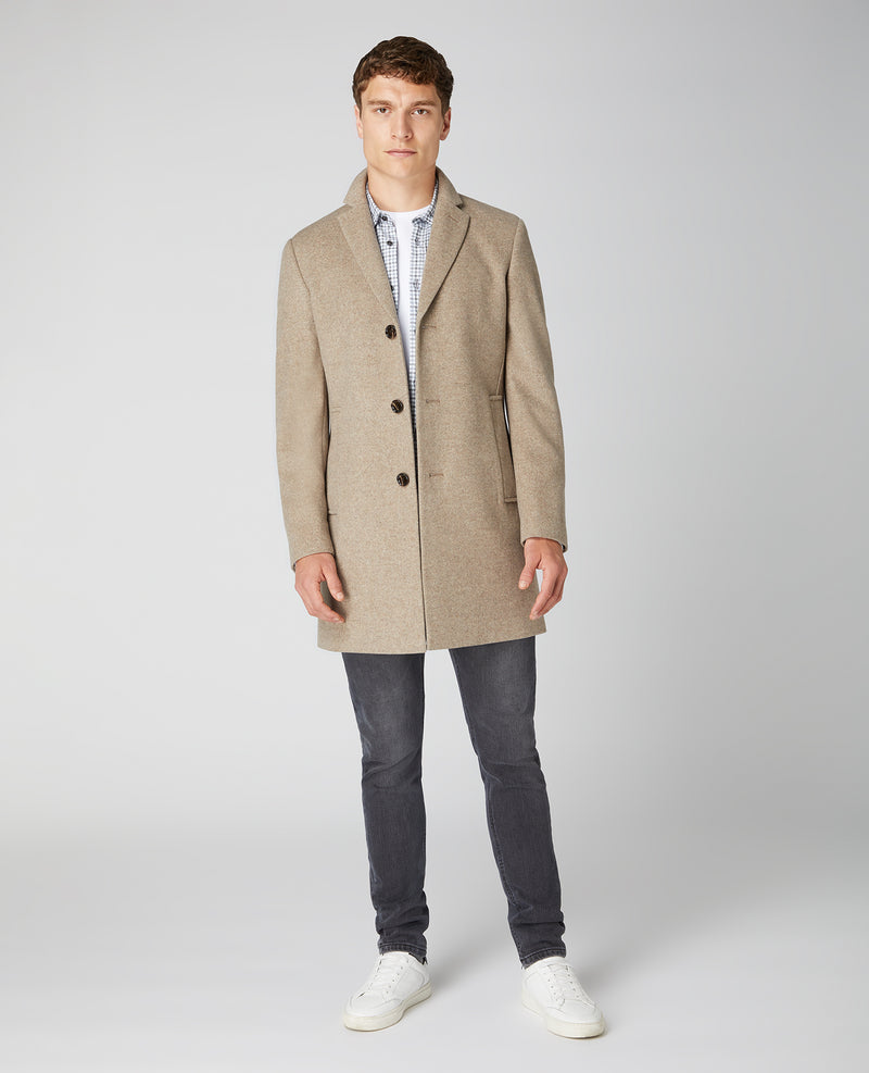 Quinn Overcoat - Fawn