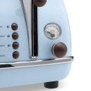 Icona Vintage 4-Slice Toaster - Blue